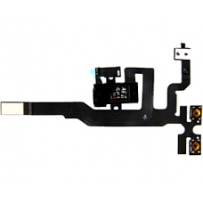 Apple iPhone 4S Audio Jack Flex Kabel Zwart