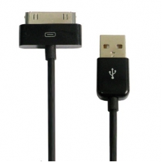 Data Kabel Zwart voor Apple iPhone/ iPod/ iPad