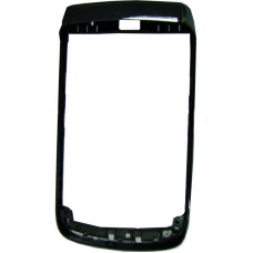 BlackBerry 9700 Bold Frontcover Charcoal (zonder Top en Onder Deco)