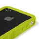 TPU Silicon Bumper Grip Geel voor iPhone 4