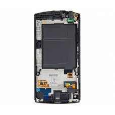 Samsung GT-S8600 Wave III Frontcover en Display Unit Metallic Zwart