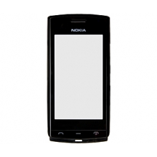 Nokia 500 Frontcover en Touch Unit Zwart