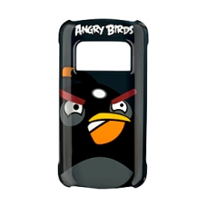 Nokia Hard Case Angry Birds CC-5002 Zwart voor C6-01