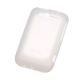 HTC TPU Silicone Case TP C611 Transparant Wit voor HTC Wildfire S 