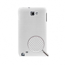 Hard Case Perforated Wit voor Samsung N7000 Galaxy Note