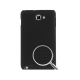 Hard Case Perforated Zwart voor Samsung N7000 Galaxy Note