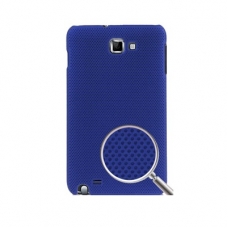 Hard Case Perforated Blauw voor Samsung N7000 Galaxy Note