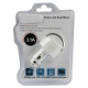 Dual USB Autolader Mini met Easy-Pull Ring (3.1 A) Wit