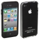 TPU Sillcon Bumper Duo XtremeThin Zwart met Knoppen voor iPhone 4/ 4S