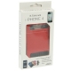 R.Table Talk SlimCase Leder Vertical Flip Rood voor Apple iPhone 4/ 4S