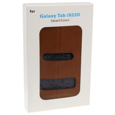 Leder Beschermtasje Smart met Houder Bruin voor Samsung N7000 Galaxy Note