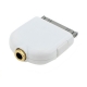 Audio Jack Adapter (3.5mm) Wit voor Apple iPod/ iPhone/ iPad