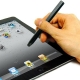 Metal Soft Touch Stylus Pen (Potlood Vorm) Zwart voor Capacitieve Touch Screen