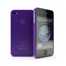 Cygnett Frost Matte Slim Hard Case Paars voor iPhone 4