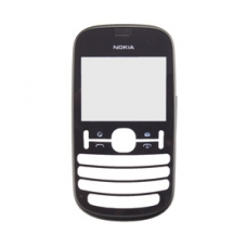 Nokia Asha 201 Frontcover Grijs