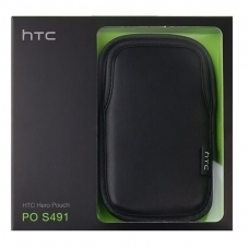 HTC Lederen Pouch PO S491 Zwart