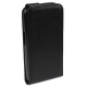 Leder Beschermtasje Magnetic Flip Zwart voor Samsung i9250 Galaxy Nexus