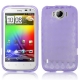 TPU Case Kubus Patroon Paars voor HTC Sensation XL