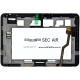 Samsung GT-P7300/ P7310 Galaxy Tab 8.9 Frontcover met Display Unit Wit
