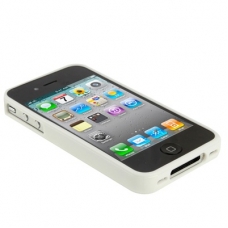 Hard Case Honingraat Patroon Wit voor Apple iPhone 4/ 4S