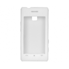 LG Silicon Case CCR-210 Wit voor LG Optimus GT540