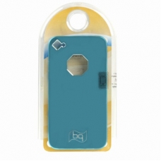 BQ Aluminium Case Edge Extreem Dun Blauw voor Apple iPhone 4/ 4S