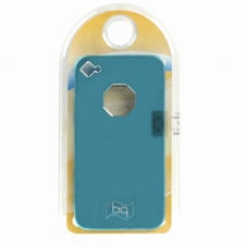 BQ Aluminium Case Edge Extreem Dun Blauw voor Apple iPhone 4/ 4S