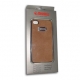 Krusell Hard Case Luna UnderCover Nubuck Bruin voor Apple iPhone 4