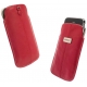 Krusell Beschermtasje Luna Pouch Rood/Zand Maat L