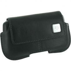 BlackBerry Leder Beschermtasje Horizontaal Swivel Holster Zwart (ACC-18965-201)