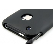 Largus QDOS Hard Case & Stylus Jet Set Zwart voor Apple iPhone 3G / 3GS