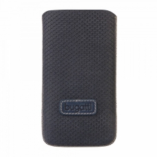 Bugatti Leder Beschermtasje Perfect Scale Blauw voor Apple iPhone 4/ 4S