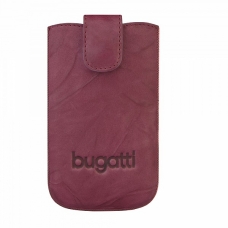 Bugatti SlimCase Leder Beschermtasje Unique 2011 Burgundy Rood Maat S