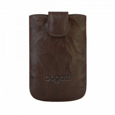 Bugatti SlimCase Leder Beschermtasje Unique 2011 Tobacco Bruin Maat L