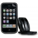 Largus QDOS Jet Skin Zwart voor iPhone 3G/ 3GS