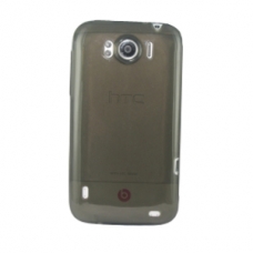 Adapt TPU Silicon Case Zwart/ Transparant voor HTC Sensation XL