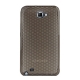 TPU Silicon Case Transparant Kubus Patroon Grijs voor N7000 Galaxy Note