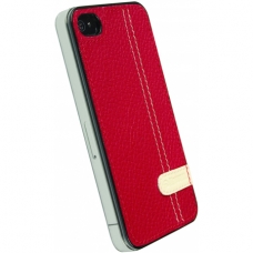 Krusell Hard Case Gaia UnderCover Rood voor Apple iPhone 4