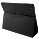 Lederen Beschermtas Flip met Wake-Up Functie Zwart voor Apple iPad3/ iPad4