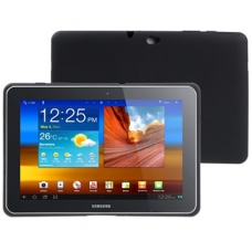 Silicon Case Zwart voor Samsung P7500/ P7510 Galaxy Tab 10.1