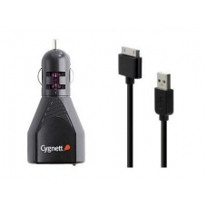 Cygnett USB Autolader (2500 mAh) Zwart voor Apple iPad/ iPhone/ iPod