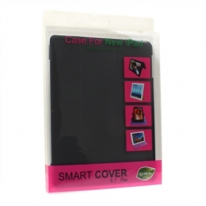 Hard Case Slim met Silicone Smart Cover Zwart voor Apple iPad3