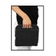 Hard Case Handtas met Lederen Smart Cover Zwart voor iPad2/ iPad3