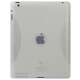 TPU Silicon Case Cirkels Structuur Wit voor Apple iPad3