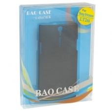 BAO Hard Case Ultra Thin Plastic (0.4mm) Zwart voor Sony Xperia S