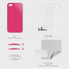 SwitchEasy Hard Case Nude Fuchsia Pink voor iPhone 4/ 4S