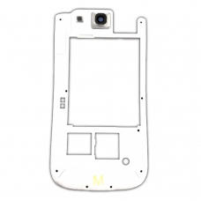 Samsung GT-i9300 Galaxy S III Middelcover Wit