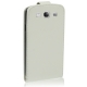 Leder Beschermtasje Flip Wit voor Samsung i9300 Galaxy S III