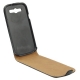 Leder Beschermtasje Slim-Line Flip Zwart voor Samsung i9300 Galaxy S III