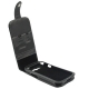 Leder Beschermtasje Flip met Riem Clip Zwart voor Samsung i9300 Galaxy S III